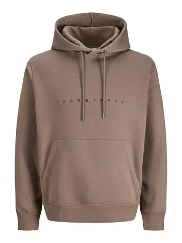 Jack & Jones PlusSize Kapuzensweatshirt "JJESTAR JJ SWEAT HOOD NOOS PLS" - Bequemes und lässiges Kapuzensweatshirt von Jack & Jones PlusSize. Mit Kängurutasche und weichem Sweatstoff für optimalen Tragekomfort. Ideal für entspannte Tage!
