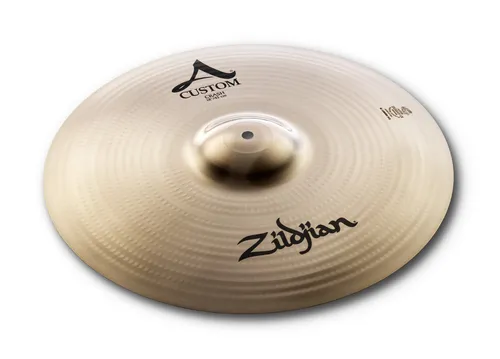 Zildjian 18" A-Custom Crash - Brillant Ausführung - Crash-Becken mit schneller Ansprache und warmem, runden Klang. Ideal für vielseitige Musikstile und bietet ein weiches Ausklingverhalten.