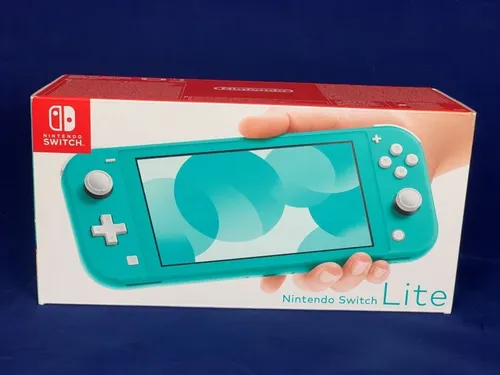 Nintendo Switch Lite Türkis - Handheld Konsole, leichter und tragbarer für unterwegs, längere Akkulaufzeit für ununterbrochenen Spielspaß