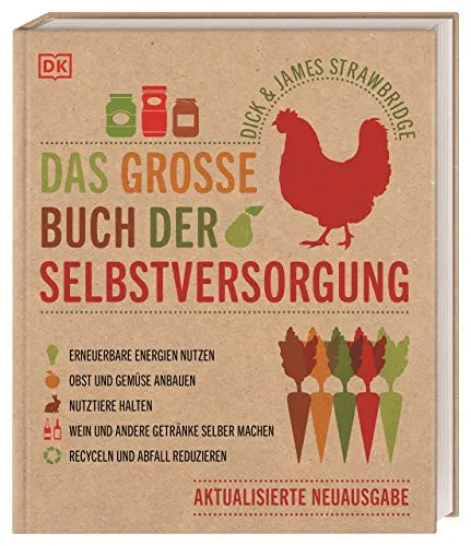 Das große Buch der Selbstversorgung - Industrie - Entdecken Sie nachhaltige Praktiken wie erneuerbare Energien nutzen, Obst anbauen und Abfall reduzieren für ein selbstversorgendes Leben.