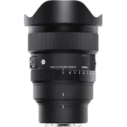 Sigma 15mm f1,4 DG DN Diagonal Fisheye (A) L-Mount - Kameraobjektive mit 180° Blickwinkel und herausragender Auflösung für faszinierende Perspektiven in höchster Bildqualität.
