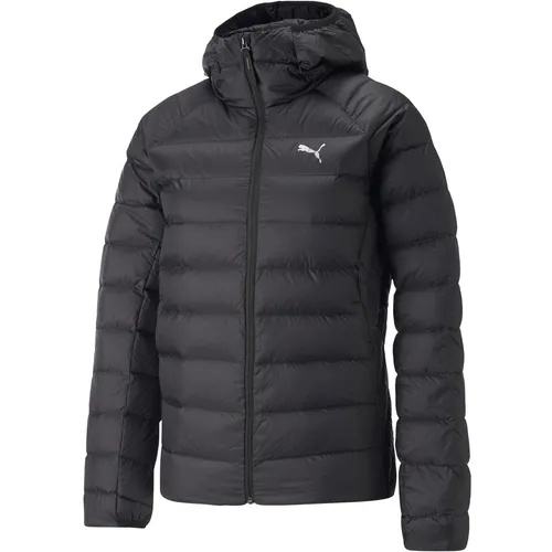 PUMA Packlite Daunenjacke Damen - Leichte Steppjacke in Schwarz, Größe XS HW 2024 - Funktionsjacken mit RDS-zertifizierter Daunenfüllung; warmCELL- und windCELL-Funktion bieten optimalen Schutz vor Kälte und Wind, ideal für aktive Frauen.