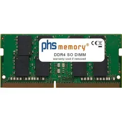 PHS-memory 32GB RAM Speicher passend für Asus TUF Gaming FX507ZC-HN092W DDR4 SO DIMM 3200MHz PC4-25600-S (SP415007)