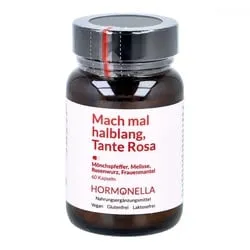 Mach mal halblang Tante Rosa Kapseln - 22.1 g - Vitalität - Unterstützt das Wohlbefinden und fördert die Entspannung für einen stressfreien Alltag.