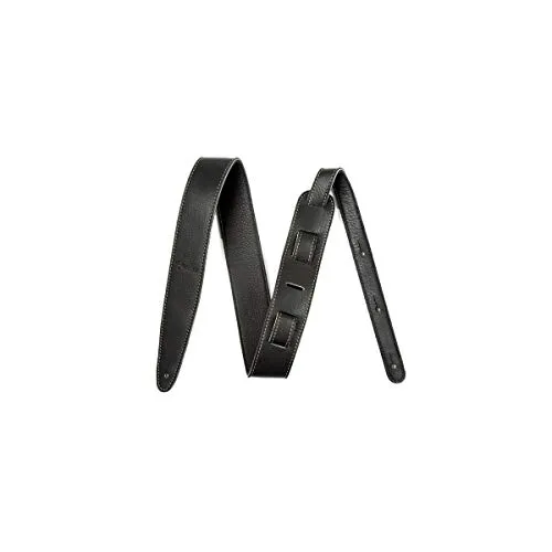 Fender Artisan Leather 2 Zoll - Black - Gitarrengurt - Hochwertiger Gitarrengurt aus echtem Leder, 2 Zoll breit, sorgt für optimalen Tragekomfort und stilvolles Design bei jedem Auftritt.