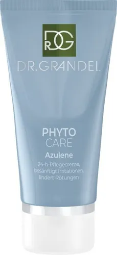 Dr. Grandel DrG Azulene Creme 50ml - Medizinische Körperpflege: Beruhigende 24-Stunden-Creme mit Kamille und Weizenkeimen, ideal für empfindliche Haut und zur lokalen Behandlung von rauen Stellen.