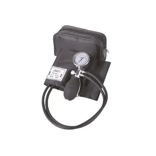 Med Comfort Oberarm Aneroid Blutdruckmessgerät mit 2-Schlauch-System - Blutdruckmessgerät mit präziser Messung, ideal für die zuverlässige Blutdrucküberwachung zu Hause oder in der Praxis.