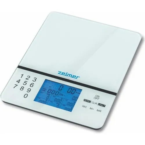 Zelmer ZKS1500N kitchen scale White Electronic kitchen scale (ZKS1500N)