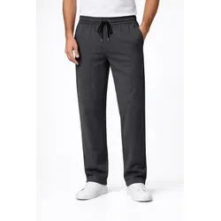 ROSS CAMP Jogginghose Sporthose Herren (1-tlg) Baumwolle grau XXL