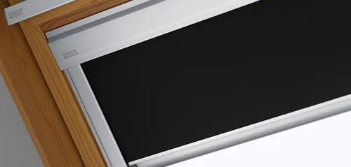 VELUX Verdunkelungsrollo Classic DBL S06 4288 in Weiß - Jalousien & Rollos, optimaler Lichtschutz für ruhigen Schlaf und perfekte Dunkelheit im Raum
