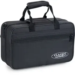 Classic Cantabile Leichtkoffer für TT-400 Taschentrompete - Instrumentenzubehör mit extrem leichtem und stabilem Design, reiß- und wasserfestem Außengewebe sowie hochwertiger Thermopolsterung für optimalen Schutz.