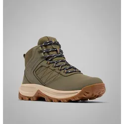 Columbia Damen Transverse Hike Wasserdichter Wanderschuh in Stone Green/Raw Honey - Wasserdichter Wanderschuh mit atmungsaktiver Konstruktion für optimalen Komfort. Leichte Dämpfung und hervorragende Traktion auf jedem Terrain – ideal für Abenteuer in der Natur.