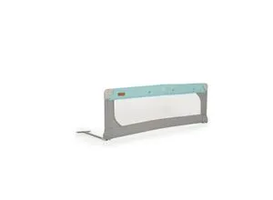 Cangaroo Bettschutzgitter Leinen 130 cm - Bettgitter für sicheren Schlaf, klappbare Front für einfachen Zugang und idealer Übergang vom Gitterbett zum Kinderbett.