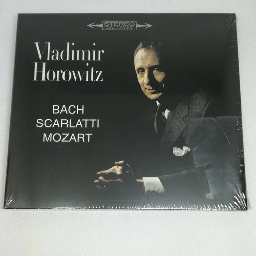 Vladimir Horowitz: Bach, Scarlatti, Mozart. CD neu. Ferruccio Busoni...
