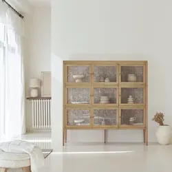 Vitrine Tana aus Eichenholz 160