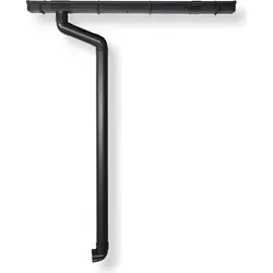 Dachrinne Kastenrinne 70mm | Komplettset für Gartenhaus und Carport - Komplettset für Kastenrinne 70mm, ideal für Gartenhäuser und Carports. Enthält alles zur einfachen Montage, inklusive Fallrohr DN60 in Anthrazit. Sicherer Wasserabfluss und einfache Ausrichtung durch Distanzkeil.