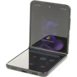 Samsung Galaxy Z Flip 3 5G - 256GB, 6.7 Zoll, Dual SIM, Schwarz - Handy ohne Vertrag mit 6,7" Dynamic AMOLED-Display und flexibler Klappfunktion. Perfekt für Multitasking und stylisches Design in Phantom Black.