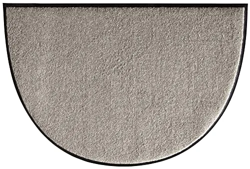 Erwin Müller Fußmatte halbrund Mainz, Schmutzfangmatte uni sand 50x75 - Halbrunde Fußmatte "Mainz" in sand, rutschfest und pflegeleicht. Ideal für Flur, Küche oder Büro. Schützt zuverlässig vor Schmutz und passt sich Ihrem Wohnstil an.