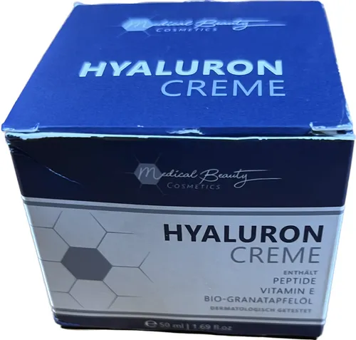 Test winner 2020: Vegan anti-ageing hyaluronic cream, 50 ml, with 3 high-dosage