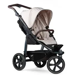 TFK Mono 2 Sportkinderwagen - Olive mit Luftkammerrad-Set - Robuster Sportkinderwagen für Kinder von 9 Monaten bis 4 Jahren, mit ergonomischem Sitz und stufenlos verstellbarer Rückenlehne für höchsten Komfort. Ideal für Stadt und unebene Wege dank Pannensicherheit.