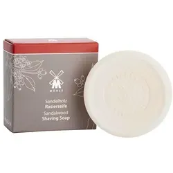 MÜHLE Rasierseife Sandelholz 65 g - Körperpflege mit aromatischem Sandelholzduft, der die Haut belebt und pflegt. Ideal für eine gründliche, schonende Rasur und geeignet für normale und trockene Haut.