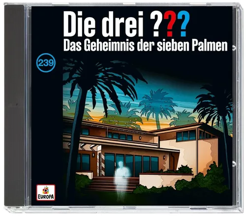 drei Fragezeichen Folge 239 - das Geheimnis der Sieben Palmen (CD) ab 22.05.26