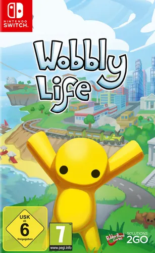 Wobbly Life für Nintendo Switch, Lite & OLED - NEU & OVP - PC- & Videospiele, erlebe spannende Multiplayer-Abenteuer in Wobbly Life mit Unterstützung für bis zu 4 Spieler online!