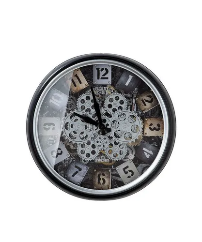 Casablanca by Gilde Wanduhr "Steam" - Wanduhren, stilvolles Design mit Metallgehäuse und Glas-Abdeckung, perfekt für jedes Zimmer und als dekoratives Element.