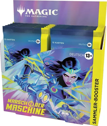 MTG Magic - Marsch der Maschine - Collector Booster Display (12 Packs, DE) NEU!