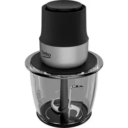 Beko CHG81442BX Elektrischer Essenszerkleinerer 1 l 400 W Edelstahl - Mixer mit 1 l Fassungsvermögen und kraftvollen 400 W. Ideal für schnelle Zerkleinerung dank 2 Geschwindigkeitsstufen und 2-fach Edelstahlmesser.