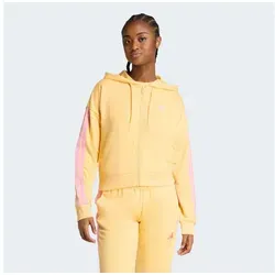 ADIDAS SPORTSWEAR Kapuzensweatshirt "W 3S FT FZ HD" Damen XL - Sportliches Kapuzensweatshirt für Damen von adidas Sportswear, ideal für Training und Freizeit. Bequemes Material aus Baumwolle und Polyester, in der stylischen Farbe Semi Ice Tangerine/St Tropic Bloom.