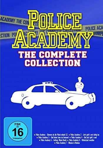 Police Academy - Complete Collection [7 DVDs] - Komplette Sammlung der Kultfilme, ideal für Comedy-Fans und Filmabende mit Freunden, freigegeben ab 16 Jahren.