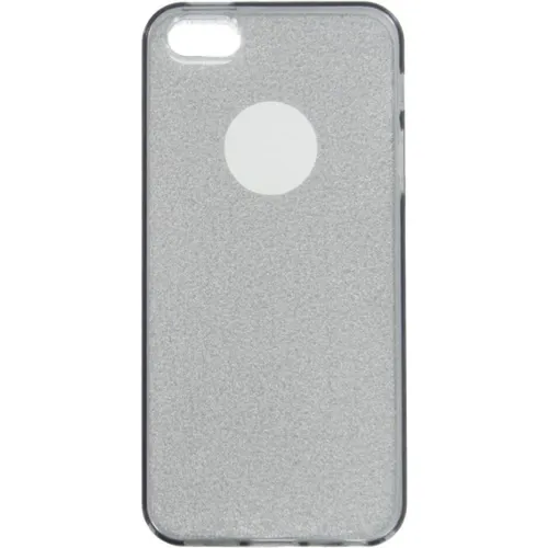 OEM TPU Case Glitter für iPhone 5 / 5s / SE schwarz (Apple iPhone 5, Apple iPhone 5s, Apple iPhone SE) (25445432)
