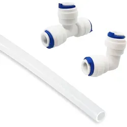 Dimplex Festwasser-Anschlussset für Cassette 500/1000 - 20 m - Praktisches Anschlussset für Elektro-Kamine, ideal für den einfachen Anschluss von zwei Cassetten. Robuste Qualität für eine zuverlässige Nutzung.