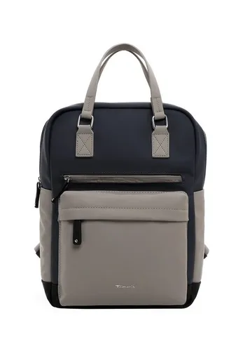 Tamaris Cityrucksack TAS Gianna – Stilvoller Damenrucksack in Schwarz - Eleganter Cityrucksack mit glatter Optik und praktischem Design. Zwei Hauptfächer und Innentasche bieten ausreichend Platz für Ihre Essentials. Ideal für den Alltag!