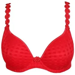Marie Jo Mieder-BH rot B80 - Eleganter Mieder-BH in leuchtendem Rot, optimaler Halt und perfekten Sitz für jeden Tag, aus hochwertiger, pflegeleichter Materialkombination.