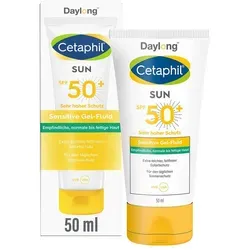 CETAPHIL Sun Daylong SPF 50+ Gel-Fluid für sensible Haut - CETAPHIL Sun Daylong SPF 50+ Gel-Fluid schützt sensible Gesichtshaut effektiv vor Sonnenstrahlen. Leicht und angenehm in der Anwendung, ideal für den täglichen Gebrauch.