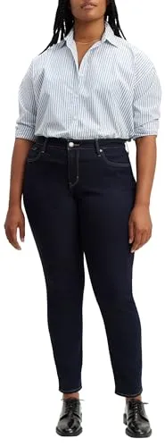 LEVI'S PLUS 311 PL Shaping Skinny Jeans für Damen, Gr. 20 (52), blau - Stylische Damen-Skinny-fit-Jeans von Levi's® Plus. Figurformend mit Stretch für optimalen Tragekomfort. Perfekt für vielseitige Outfits, von lässig bis elegant.