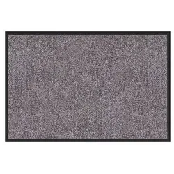 Floordirekt Schmutzfangmatte Rhine, Grau, Beige, Textil, Uni, rechteckig, 40x60 cm, Made in EU, Oeko-Tex® Standard 100, rutschfest, schmutzabweisend, für Fußbodenheizung geeignet, schützt den Fußboden, pflegeleicht, Teppiche & Böden, Fuß & Stufenmatten, Schmutzfangmatten