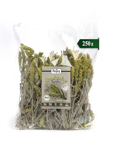 Biojoy BIO-Griechischer Bergtee (250 g), ganze Stängel und Blüten (Sideritis scardica)