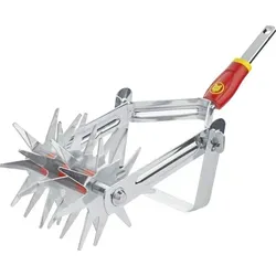 Wolf-Garten Gartenfräse DA-S - 15 cm Breite, mit Jätemesser für müheloses Lockern und Jäten, Made in Germany und 35 Jahre Garantie