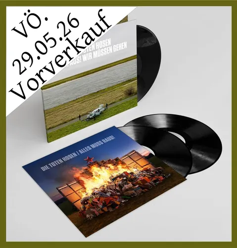 Toten Hosen "trink aus, wir müssen gehen!" Vinyl 3LP NEU Album Vvk Vö 29.05.26