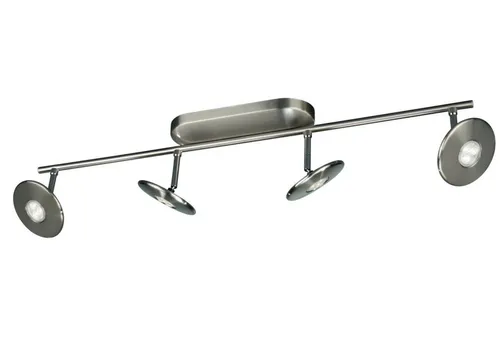 Philips Deckenleuchte Kavo LED Spotbalken Warmweiß - Moderne Deckenleuchte mit 4 dimmbaren LED-Spots, ideal für jeden Raum. Energieeffizient und langlebig mit bis zu 25.000 Stunden Betriebsdauer. Perfekt für eine gemütliche Atmosphäre.