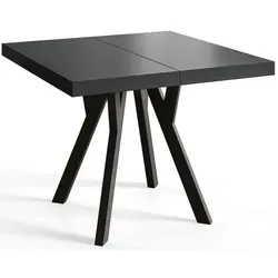 Quadratischer Esszimmertisch RICO, ausziehbar - Esstisch mit ausziehbarer Funktion, ideal für kleine und große Räume. Stabil und modern, bietet er Platz für Gäste und bleibt dabei stilvoll.