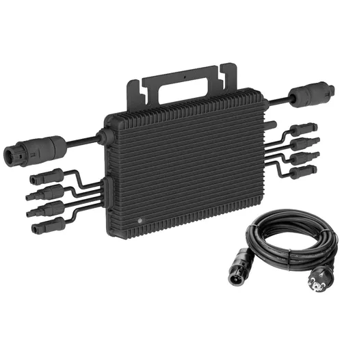 Hoymiles HM-1200 Mikrowechselrichter - Wechselrichter für Balkonkraftwerk, optimiert für 4 Solarmodule mit IP67 Schutz und einfache Installation. Ideal für nachhaltige Energieversorgung.