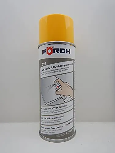 Förch SIGNALGELB GELB RAL 1003 LACK LACKSPRAY SPRAY SPRAYDOSE 400ML (1)