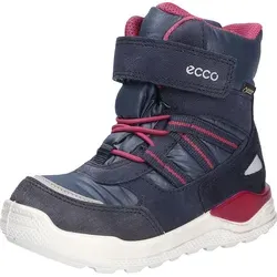 Ecco Urban Mini Stiefel GTX blau für Kinder - Größe 24 - Hochwertiger Kinder Winterstiefel mit GORE-TEX® Membrane für zuverlässigen Wetterschutz. Weiche, wärmende Innensohle und verstellbare Klettverschlüsse sorgen für optimalen Tragekomfort und individuelle Anpassung.