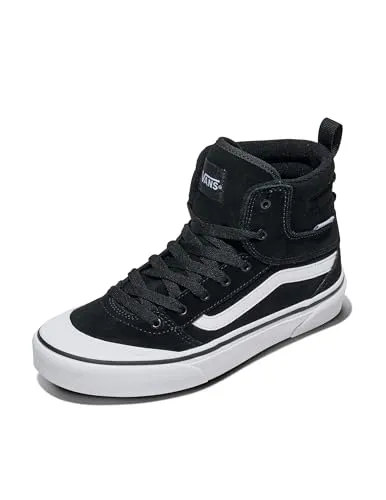 Vans Damen Ashwood Hi Decon Sneaker Schwarz/Weiß 37.5 EU - Stylische Vans Sneakers mit Schnürverschluss und Vulkanisierung. Ideal für den Alltag, bieten sie Komfort und Langlebigkeit dank der Original Waffel-Laufsohle.