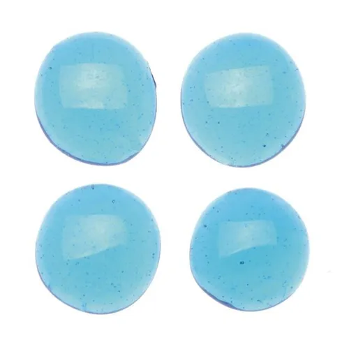 Glorex Glasnuggets 20 mm hellblau  Dekosteine