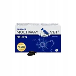 JM SANTE Multiway Vet Duocaps Neuro 60tabl. - Duocaps für Hunde und Katzen, bieten neurologische Unterstützung speziell für Senioren und Tiere mit kognitiven Problemen oder neurologischen Erkrankungen.